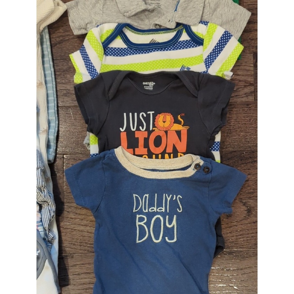 Baby Boys 9 Month Summer Bundle 18 Pieces - Picture 2 of 7
